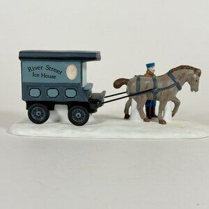 Department  56 River Street Ice House Cart 5959-5 Heritage Village w/Box